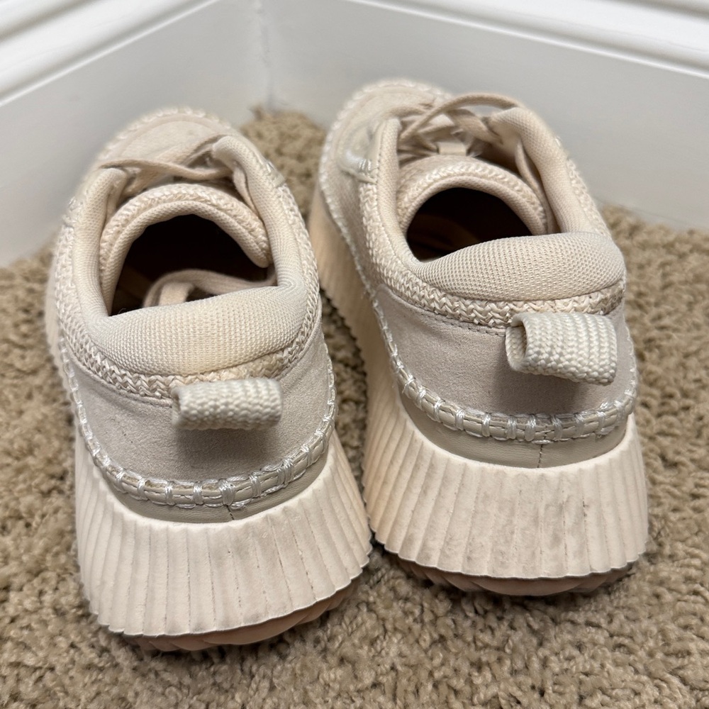 Dolce Vita Dolen Sandstone Knit Platform Sneakers - Picture 4 of 10